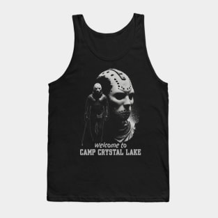 Welcome to The Camp Crystal Lake Tank Top